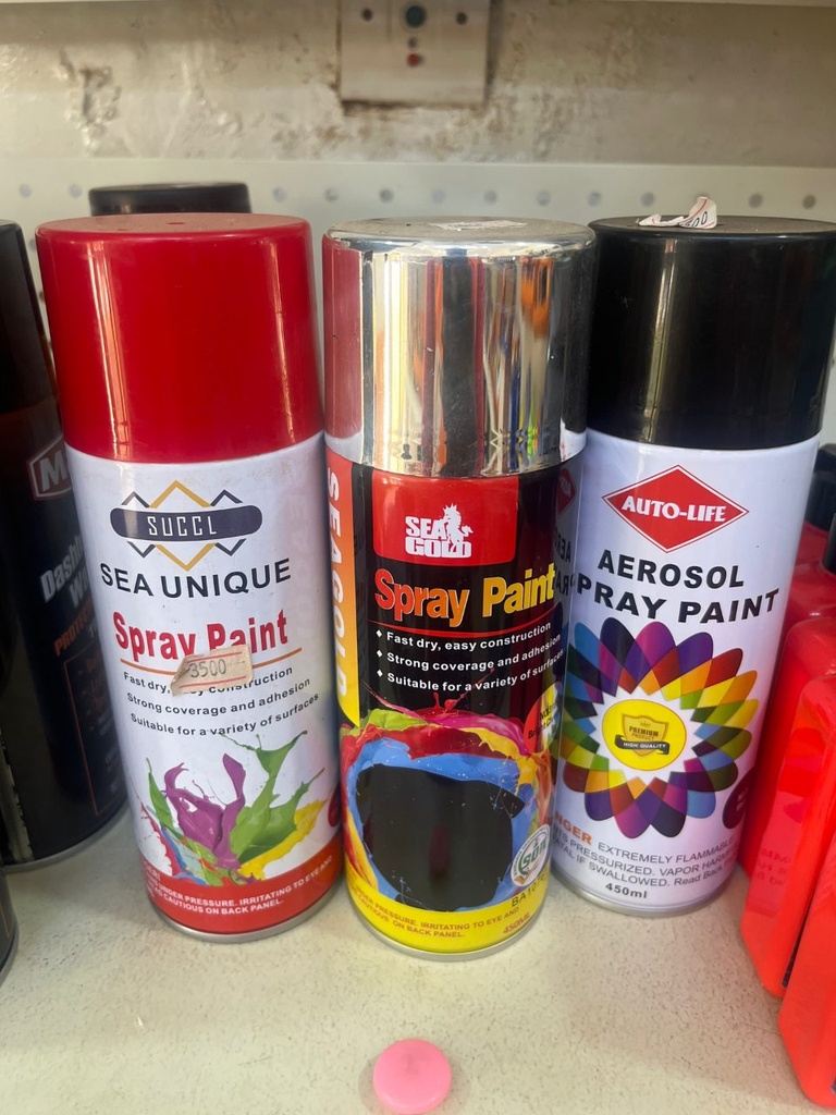 Aerosol paint spray