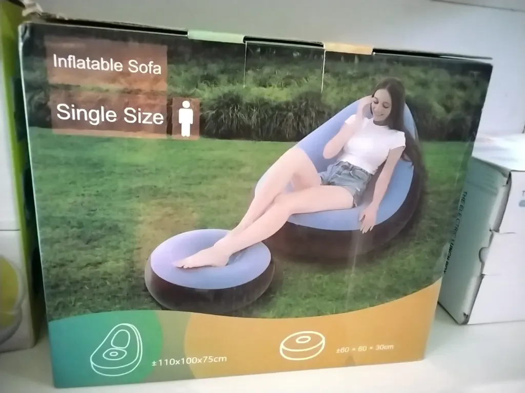 Inflatable sofa 2 in 1