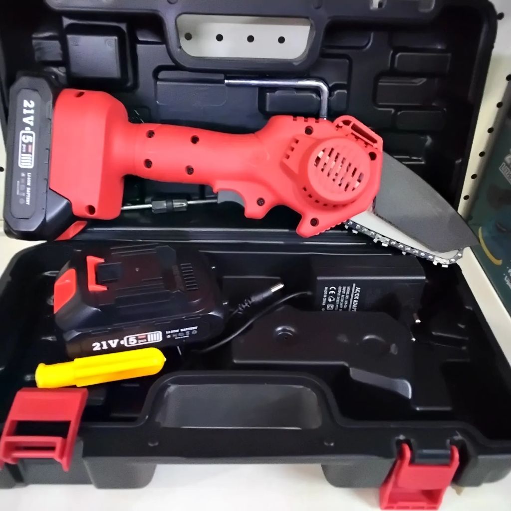 Lithium cordless brushless chain saw Scie tronçonneuse