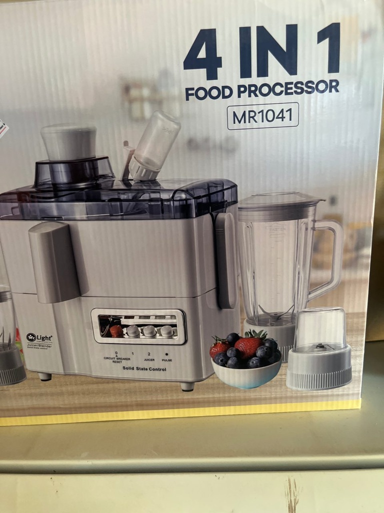 Mixeur 4 in 1 food processor MR1041
