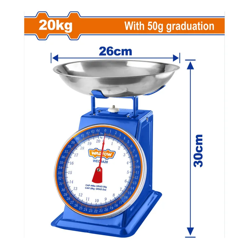 Peseur à ressort 20kg WEC9A20