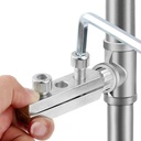 Extracteur de fil cassé à valve triangulaire