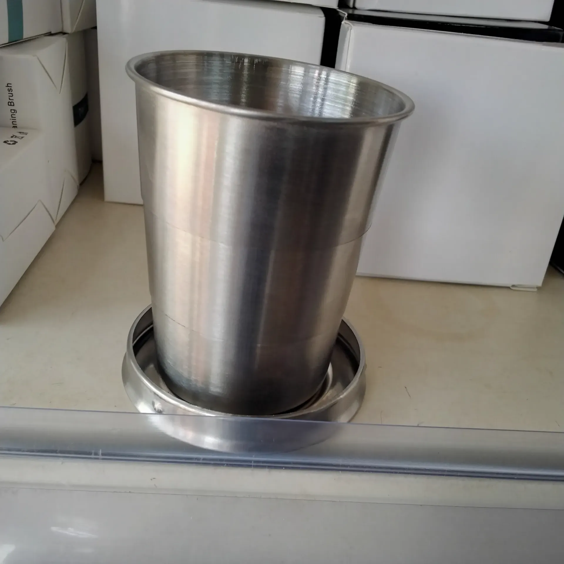 Gobelet en inox petit 150ml